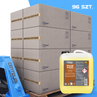 PALETA CLINEX FLORAL FORTE 5L DO POSADZEK 96SZT
