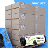 PALETA Service Pack Worki na śmieci MOCNE LDPE 60L 10szt. 3840szt