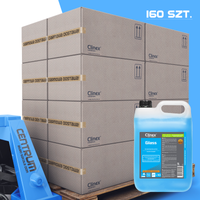PALETA CLINEX GLASS 5L PŁYN DO MYCIA SZYB 160szt