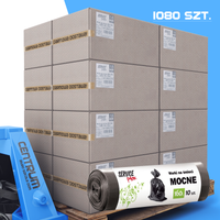 PALETA Service Pack Worki na śmieci MOCNE LDPE 160L 10szt 1080szt
