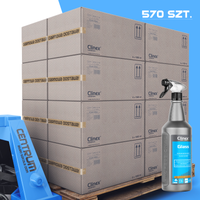 PALETA CLINEX GLASS 1L PŁYN DO SZYB 570szt